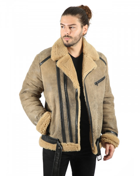 Frederick Lammfelljacke Herren